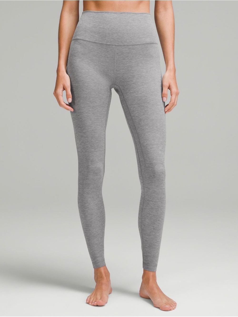 Lululemon Align 4 Heather Core Grey 25” inseam
